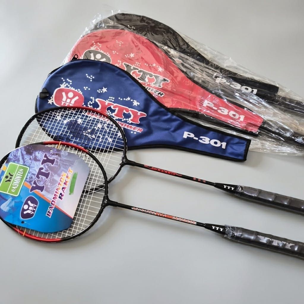 Raket Badminton YTY P-301 Power dengan Sarung Raket 1raket