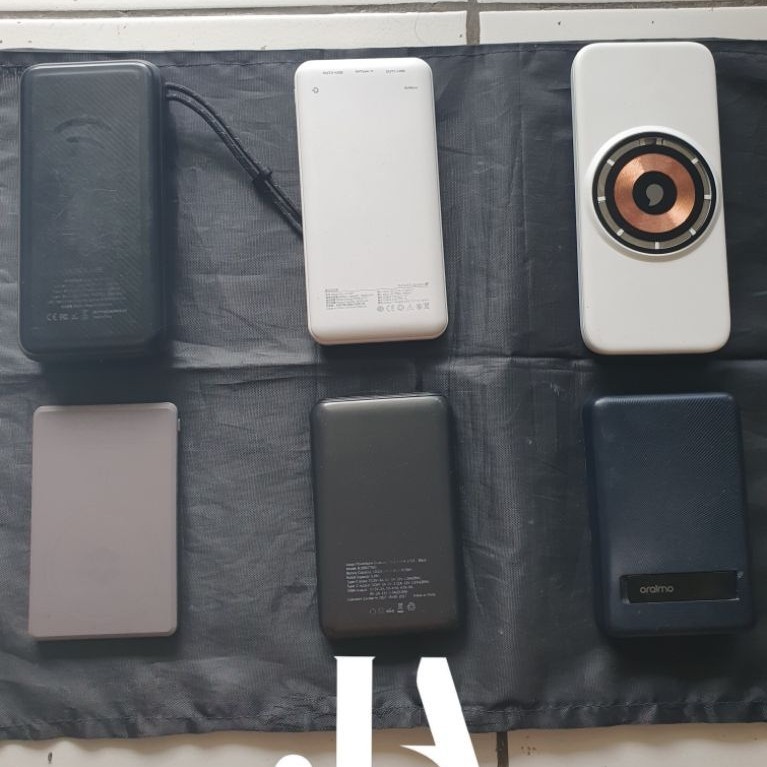 Preloved Powerbank 5,000 mah, 10,000 mah, 20,000 mah