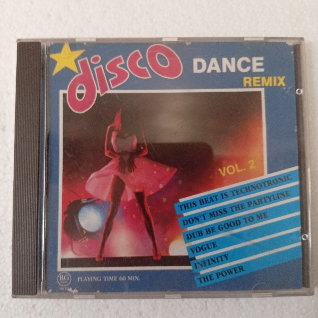 Cd Audio Disco Dance Remix
