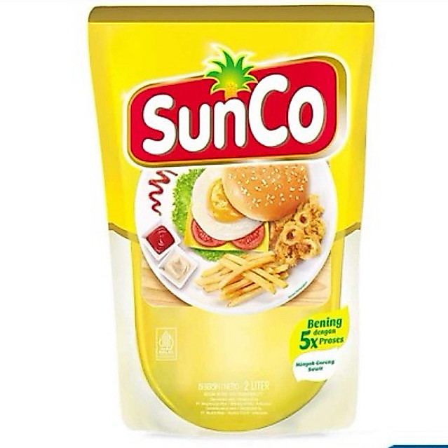 SunCo 2L Minyak Goreng Sunco Pouch 2 Liter / Minyak Sunco 2 Liter Promo