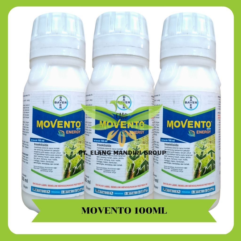 Movento Energy 240 SC 100 ml Insektisida Imidakloprid 120 g/l  Basmi  Wereng Kutu Kebul Thrips Bayer