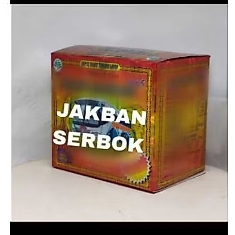 Jakban Serbok dalam Kotak Kado Warna Merah