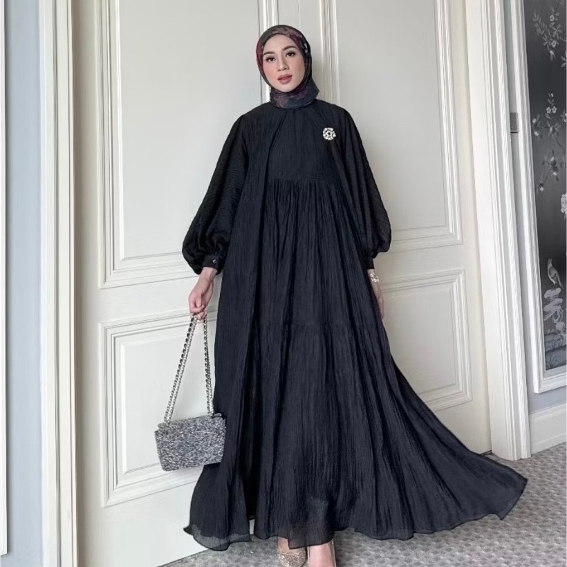 preloveGONEGANI OFFICIAL - Outer Dress Polos Wanita Simple Elegan Zama Dress Outer