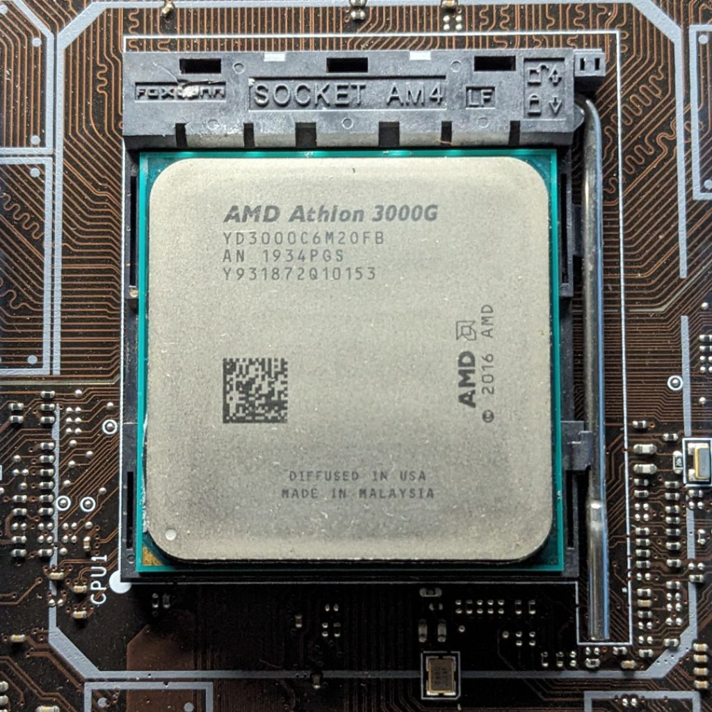 Processor AMD Athlon 3000G (socket AM4) igpu