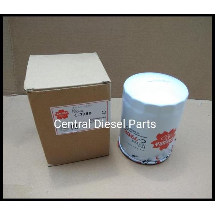 TERLARIS FILTER OLI / OIL FILTER FOTON TAISHAN C-7988 C7988 SAKURA 