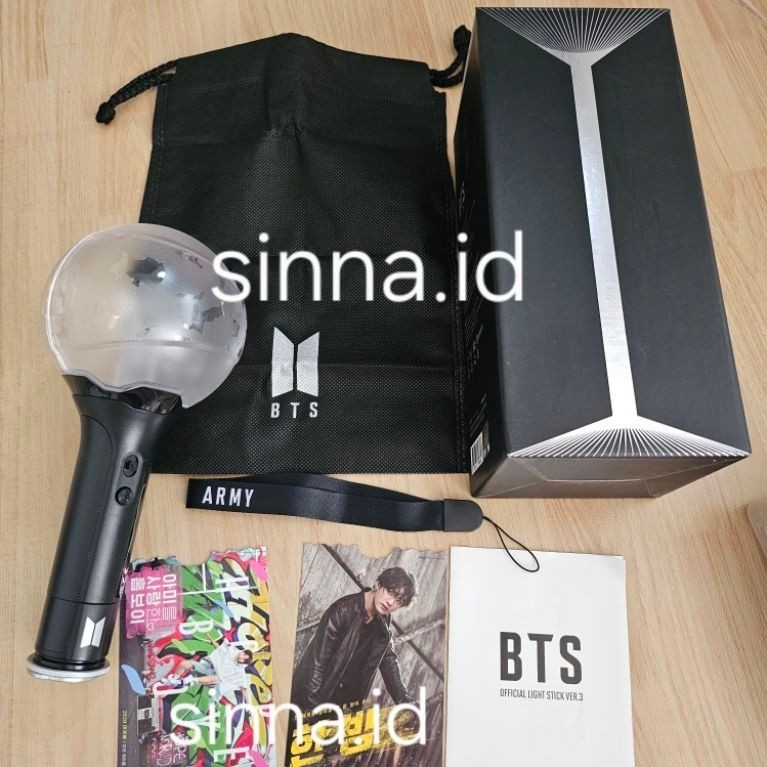 wts lightstick bts army bomb ver 3 version ls free photo ticket army kit 6th jugngkook jhope prelove