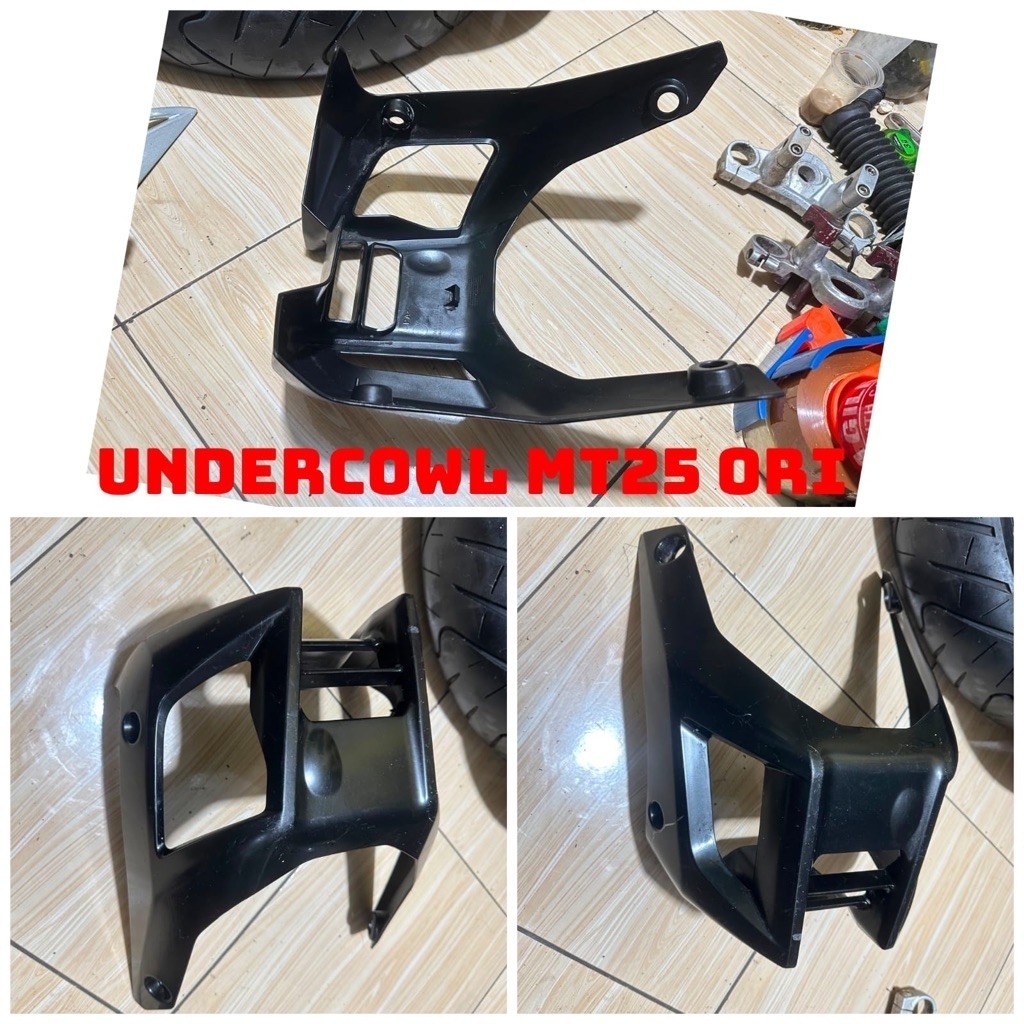 cover mesin undercowl yamaha mt25 mt 25 original 2nd copotan