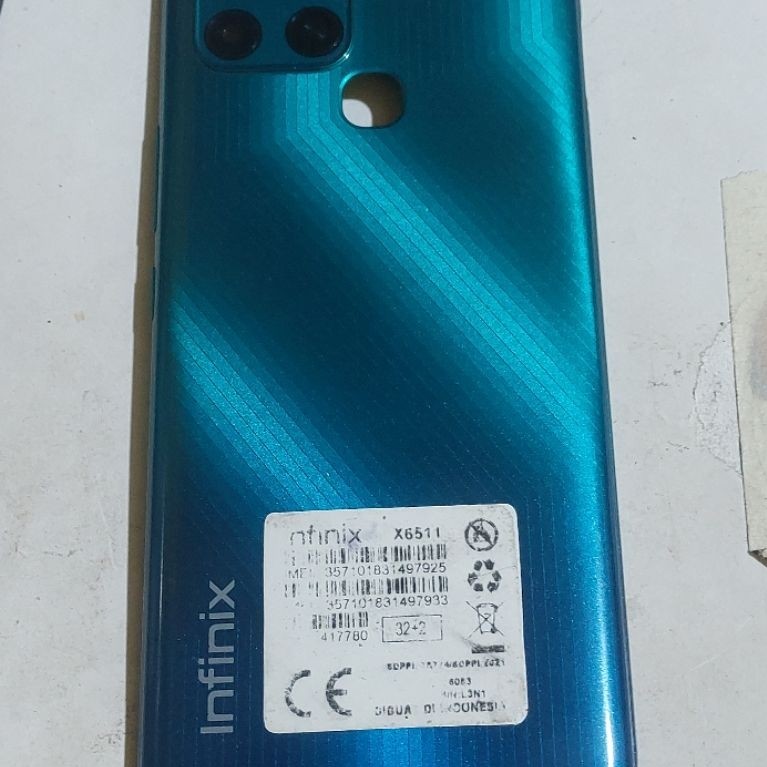 backdoor infinix smart 6 second original cabutan