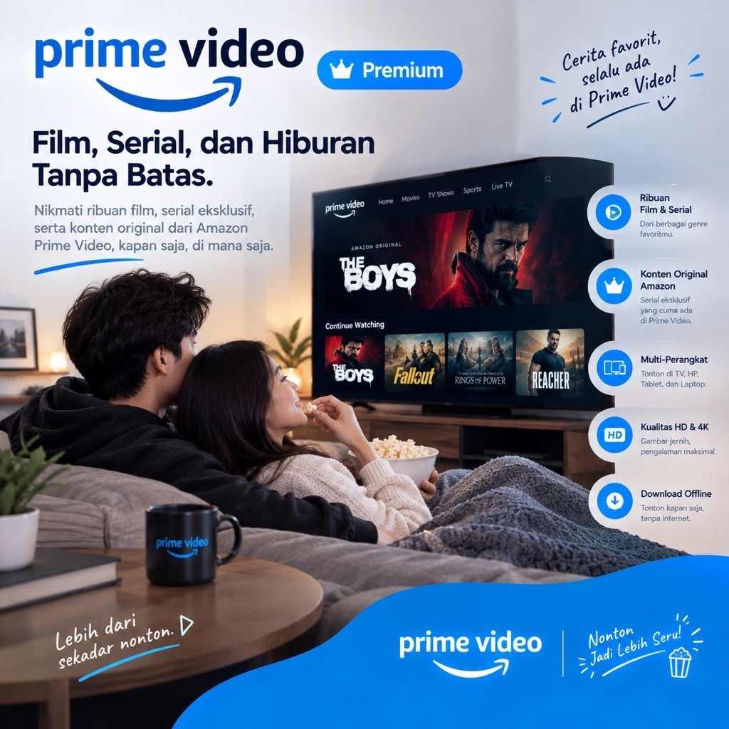 Streaming Prime video Film Premium | Prime Video Access | Full HDD