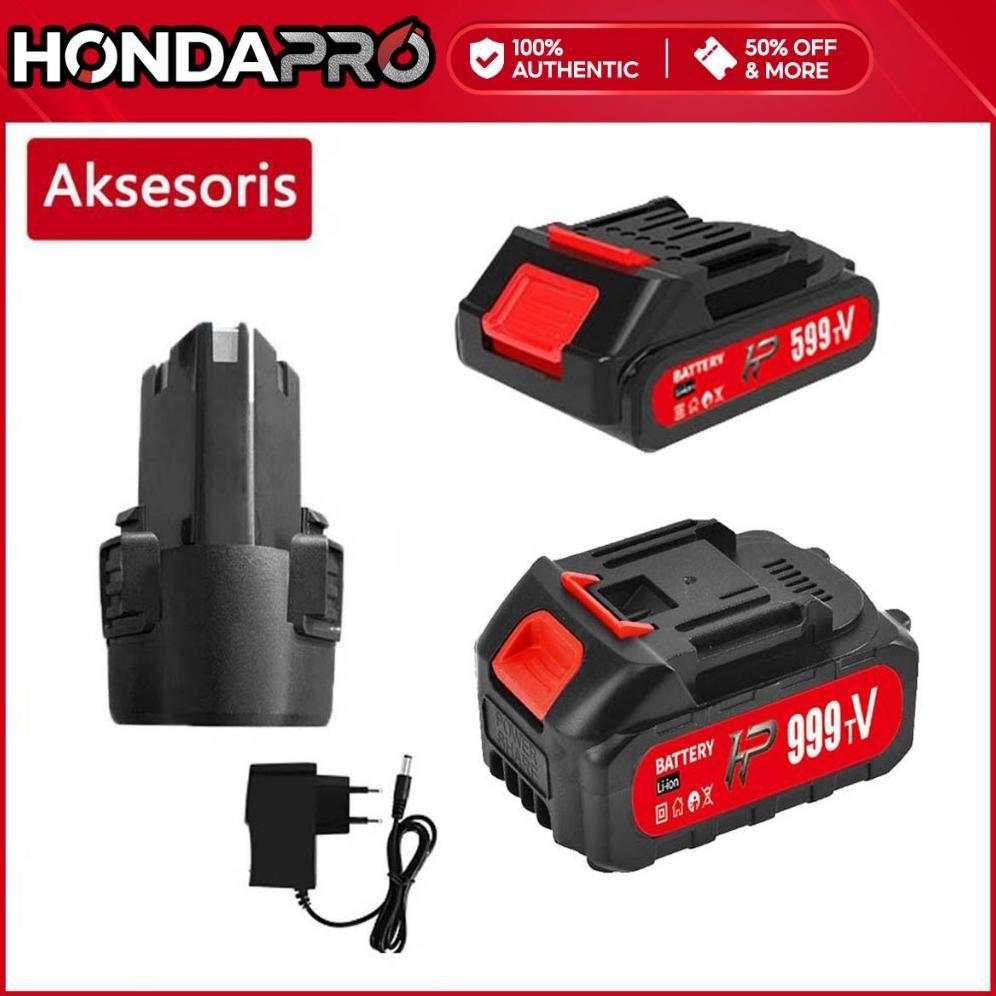HONDAPRO 98V/599V/999V Bor Baterai Lithium Alat Cuci Motor Baterai Impact Baterai Battery