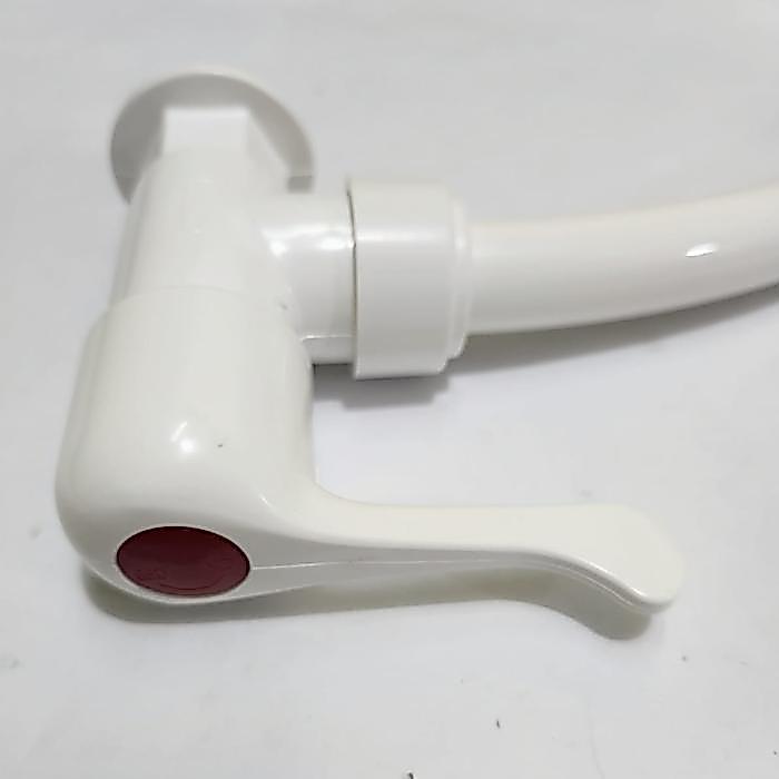 Kran Angsa Cuci Piring Korea LESSO/ Keran Angsa PVC Tembok Tebal LESSO