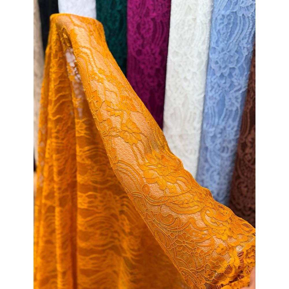 Kain kebaya brokat  santily lace premium//kain santily premium//bahan kebaya//santily premium imp
