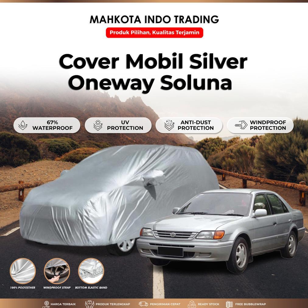 PREMIUM CUSTOM BODY COVER TOYOTA SOLUNA / SARUNG MOBIL TOYOTA SOLUNA POLYESTHER