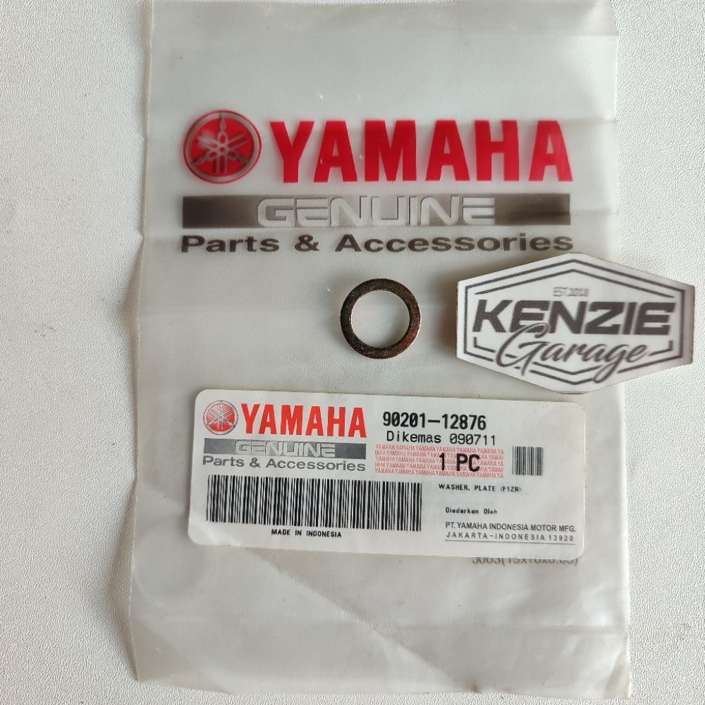 Ring Plat Gear Gigi Rpm RXKing RX King Ring Plat As Stut Kopling FIZR F1ZR Original YGP 90201-12876