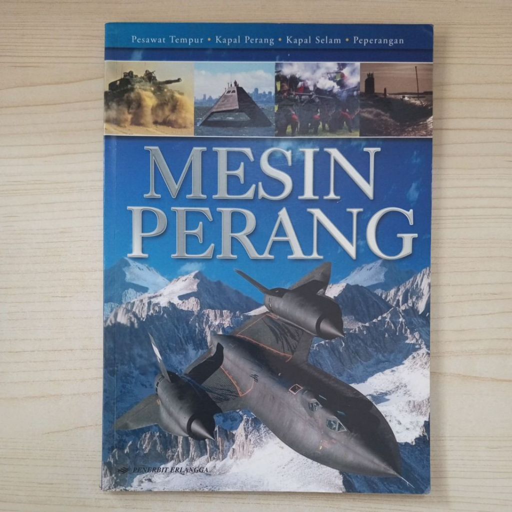 BUKU MESIN PERANG PESAWAT TEMPUR KAPAL PERANG KAPAL SELAM PEPERANGAN