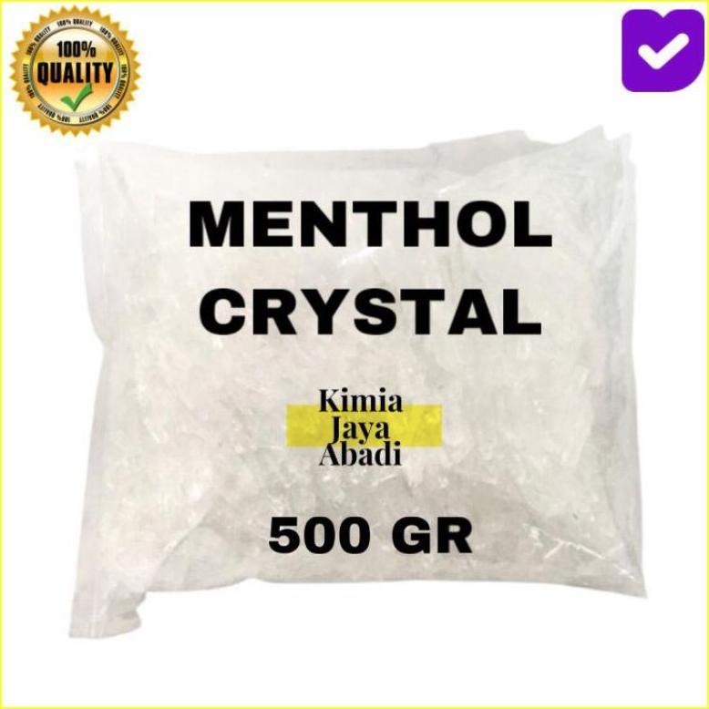 Menthol Crystal Food Grade 500 Gram / Mentol Kristal / Menthol Kristal