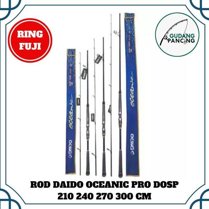 Rod / Joran Pancing Daido OCEANIC DOSP 702 802 902 1002 - RING FUJI