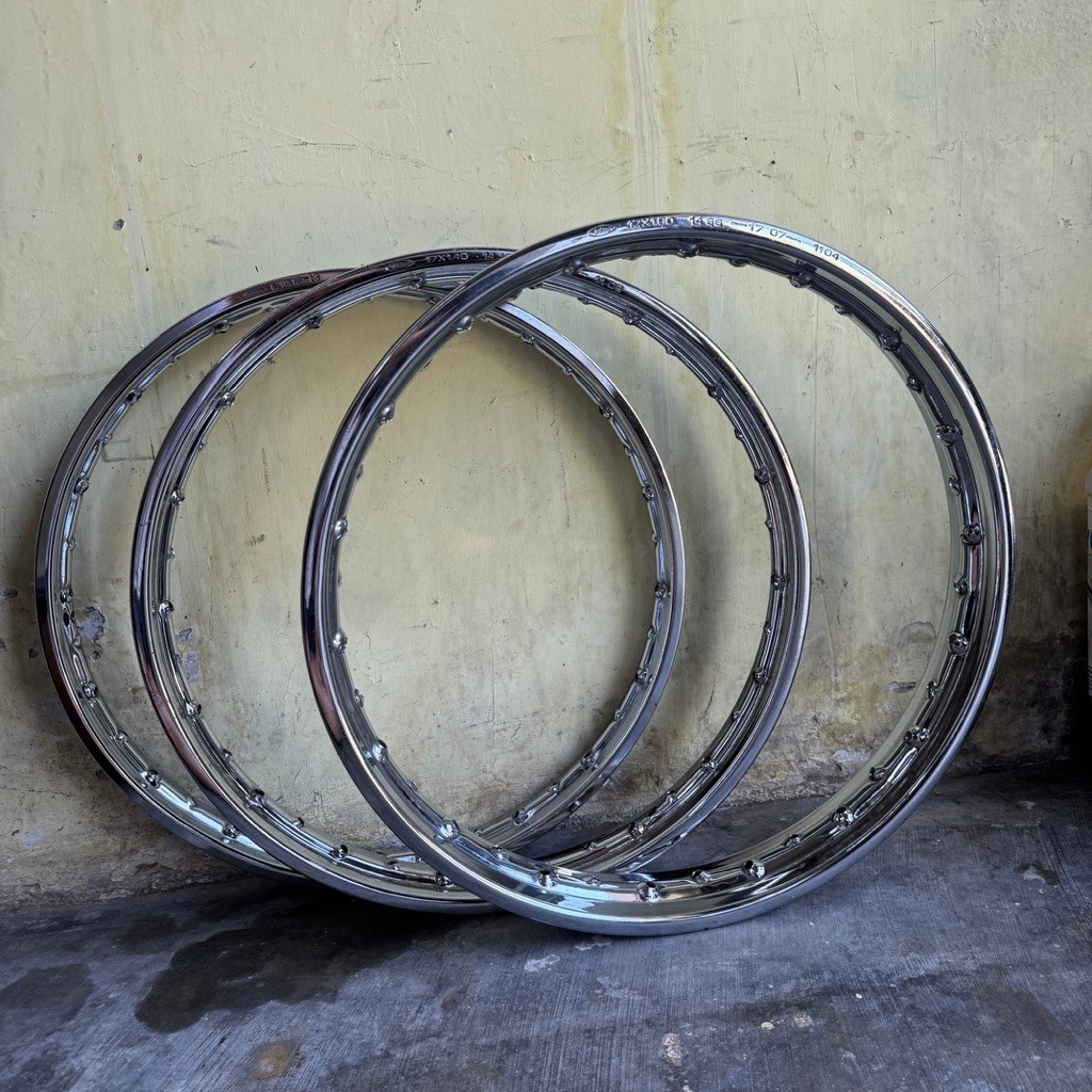 VELG HM UKURAN RING 17-120 17-140 17-160 VELG HONDA GRAND BULUS LEGENDA PRIMA STAR KHARISMA KIRANA S