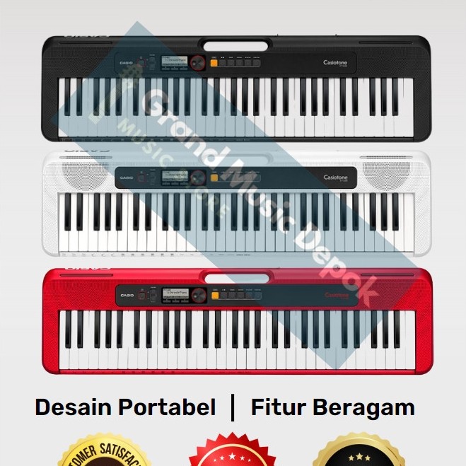 Keyboard Casio CTS 200 Garansi resmi Casio 1 tahun CTS200 CTS-200