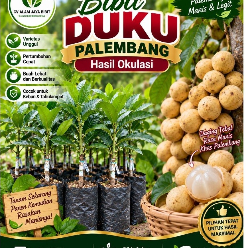 BIBIT BUAH DUKU PALEMBANG -  BIBIT DUKU PALEMBANG