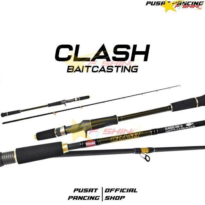 Starsfishing PENN Joran Pancing  Clash OH Overhead Mancing Light Jigging Dasaran Overhead Fuji
