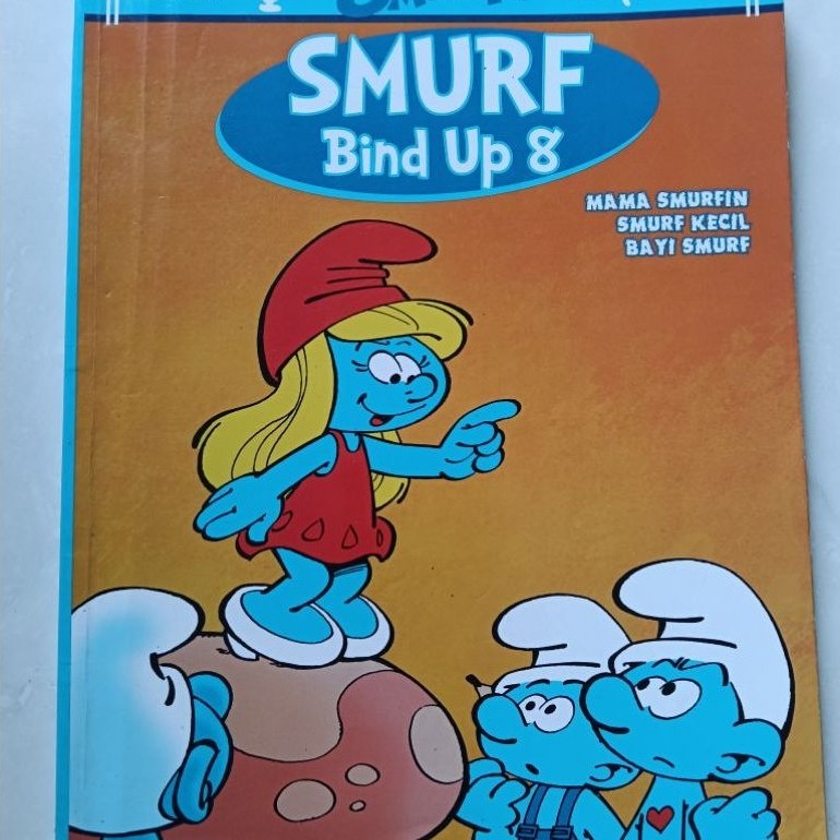 Komik Smurf prelove Bind Up 8 Mama Smurfin Smurf Kecil Bayi Smurf bahasa Indonesia