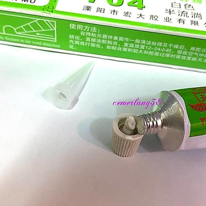Lem Tian Mu 704 Putih Thermal Glue + Sealant Silicone Grease Tian Mu
