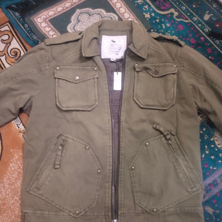 Kamp-43 Field Jacket Olive Katun Twill S-2XL