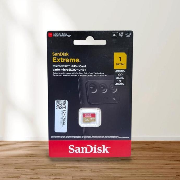 MICRO SD 1TB SANDISK EXTREME 190 MB/S ORIGINAL 1 TB  SDXC CARD MEMORY ORI