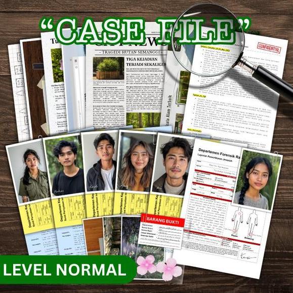new [Case #002] Unsolved Case File Indonesia "Tragedi Hutan Semanggi" 3enang_Merah Game Board File D
