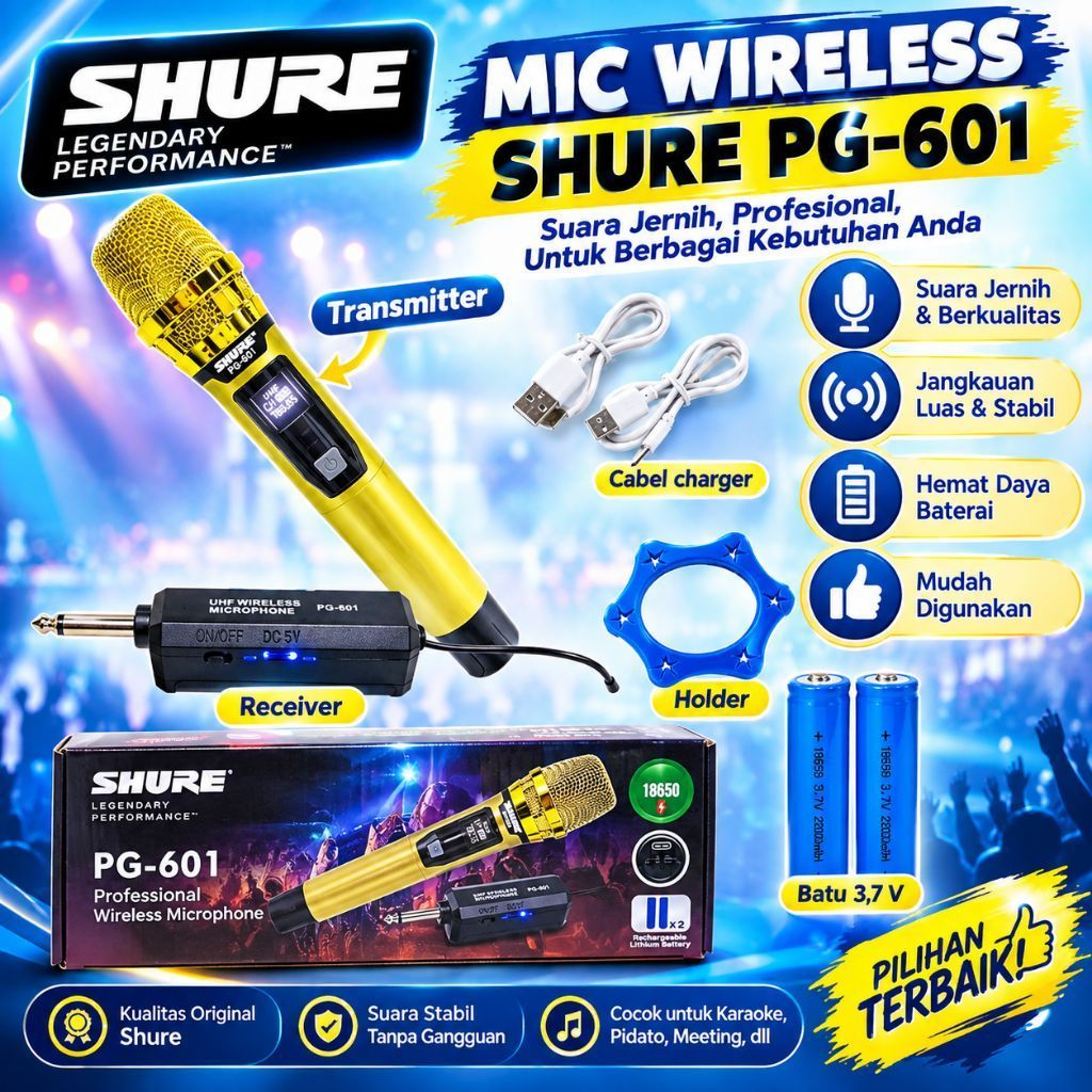 MIC WIRELESS SHURE PG-601