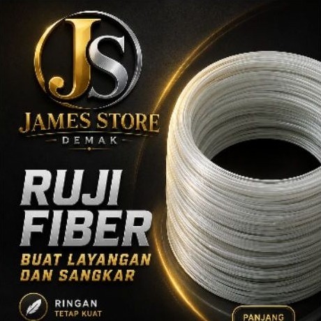 RUJI - JERUJI FIBER PUTIH SUSU DENGAN UKURAN TERLENGKAP / RUJI FIBER