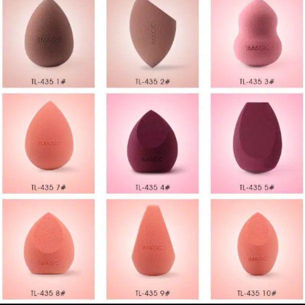 (READY & ORI) IMAGIC Beauty Spons Blender Multi Sponge Makeup TL435 TL 435