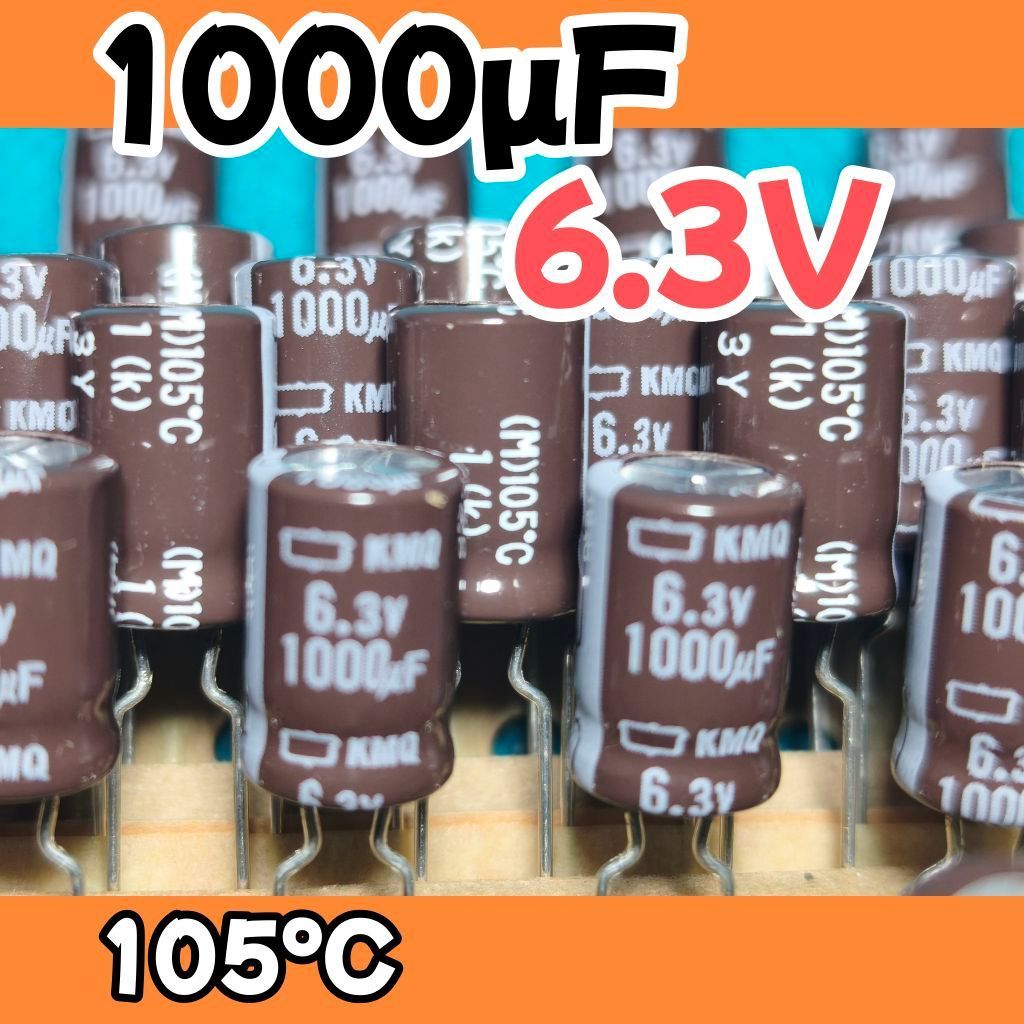 Kapasitor capasitor elko elco 6.3v 6,3v 1000uf 6.3v 1000uf 6,3v 6.3 volt ORIGINAL