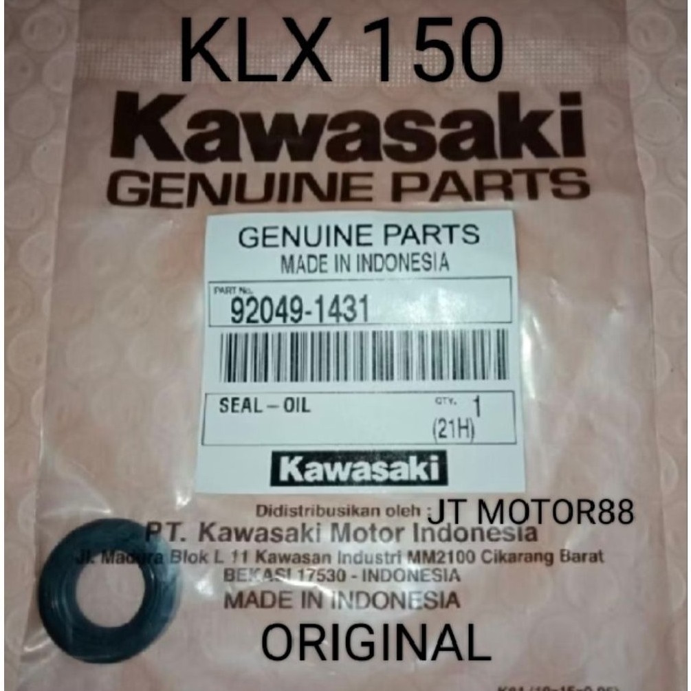SEAL SIL OPERAN PERSNELING KLX 150 ORIGINAL 92049 1431