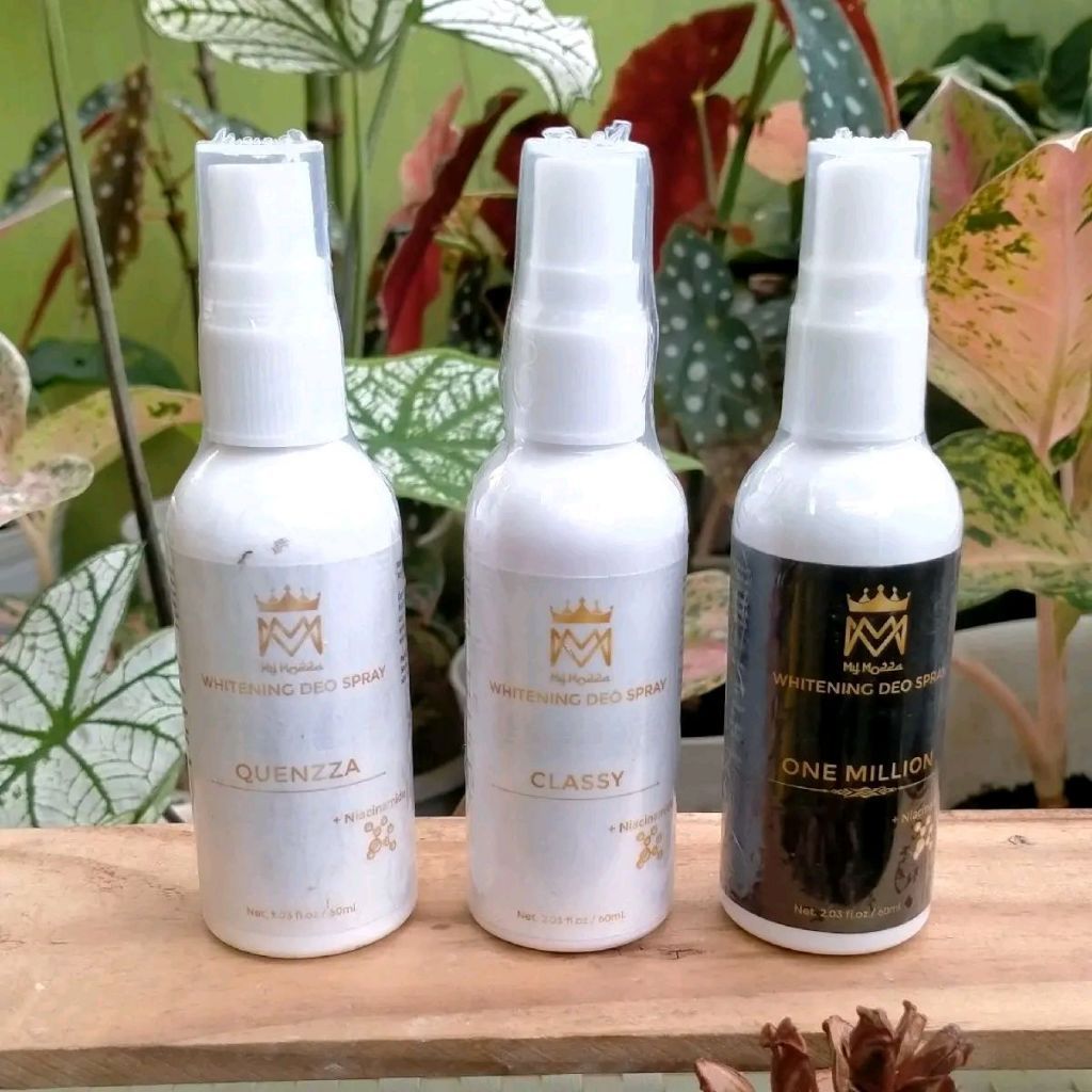 Deodorant My Mozza 60ml Deo Spray Mengatasi Bau Keringat Tak Sedap Wangi dan Tahan Lama
