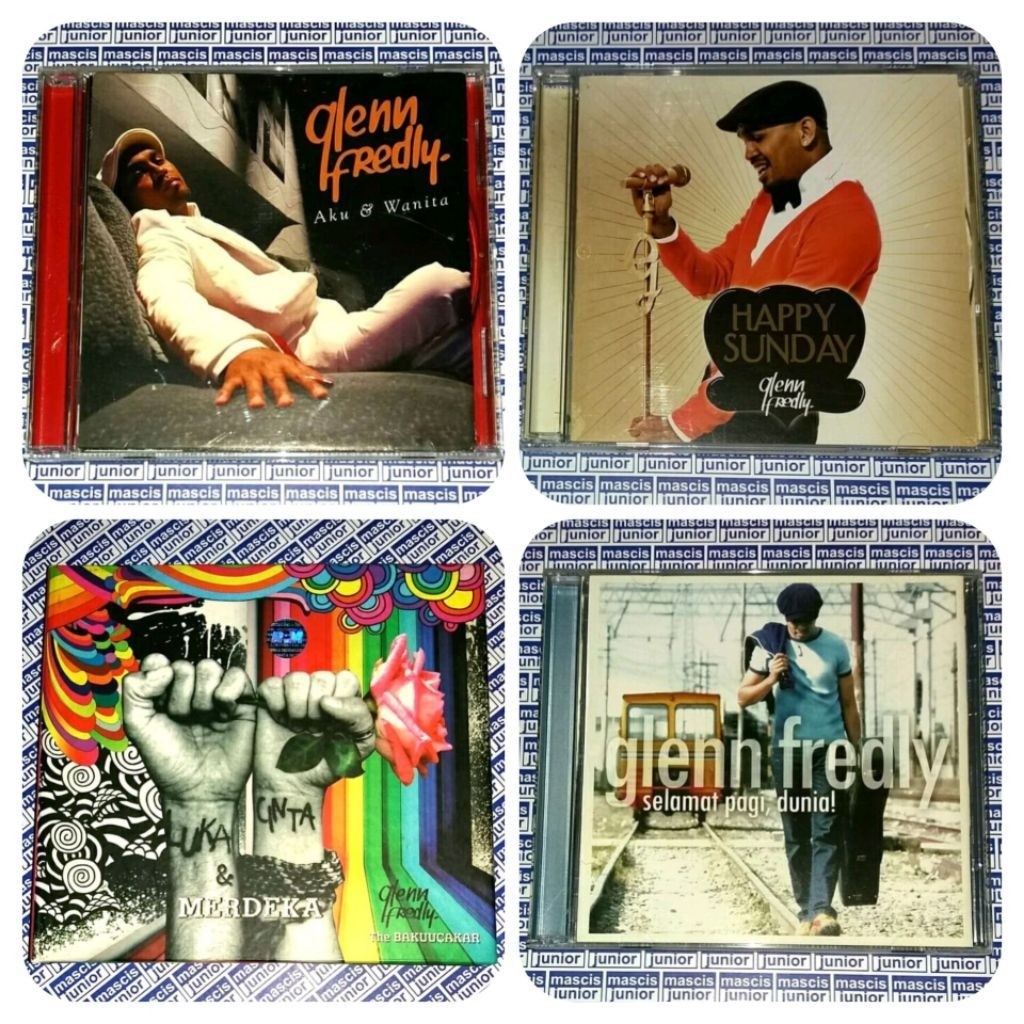 CD Glenn Fredly - Aku & Wanita ft. Dewi Sandra Jamie Aditya Yopie Latul Aku & Wanita Happy Sunday Lu