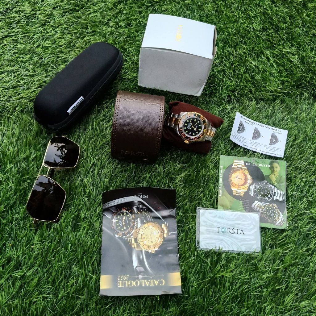 JAM TANGAN KESEHATAN FORSTA 115-ELEMENTO FUAL TONE