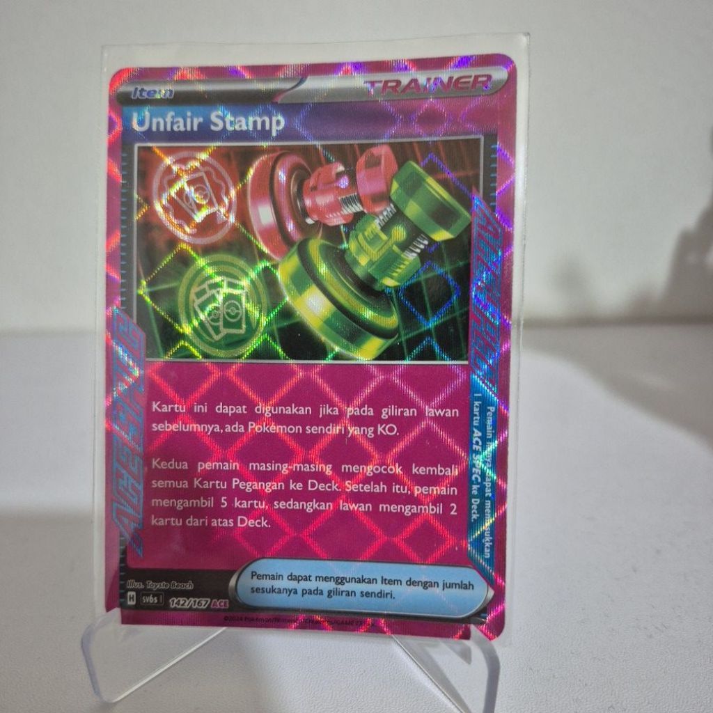 [PLAYED] Unfair Stamp SV6S Pokemon TCG Indonesia