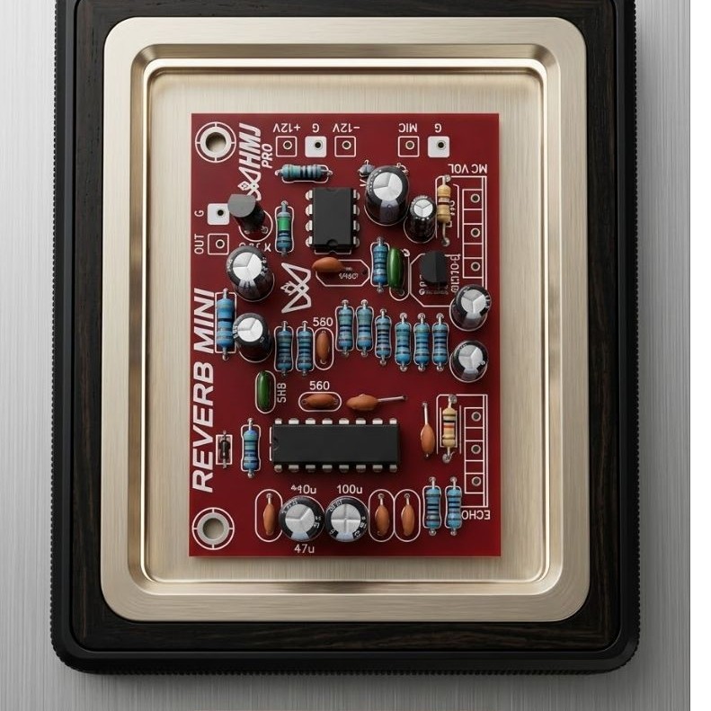 Kit Modul Reverb Mini Simetris (Echo Reverb Vokal)not potensio