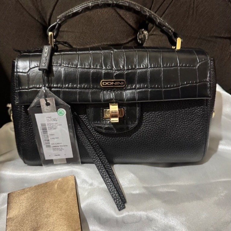 Donini Vigo Croco Black