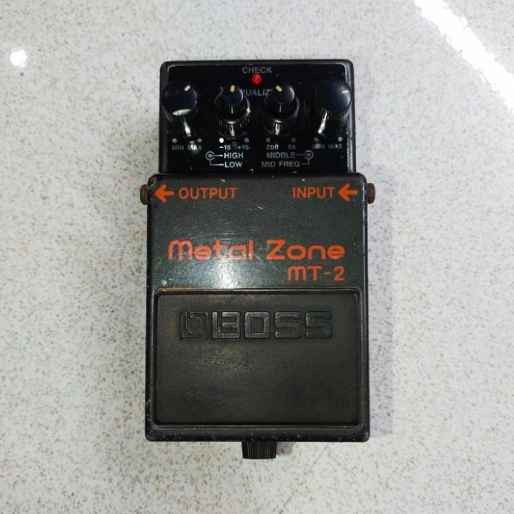 Pedal Efek Gitar BOSS METAL ZONE MT2 MT 2 MT-2, Efek Gitar Boss Metalzone. Efek Stompbox Gitar