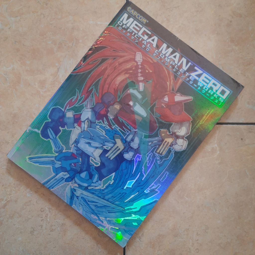 Buku Megaman Zero Official Complete Works Capcom Udon Bahasa Inggris Original