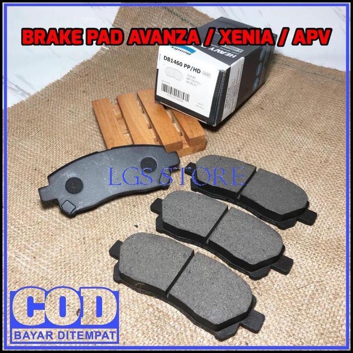 TERLARIS BRAKE PAD VELOZ DB 1460 HD - KAMPAS REM DEPAN AVANZA XENIA RUSH TERIOS APV BENDIX DB1460 HD