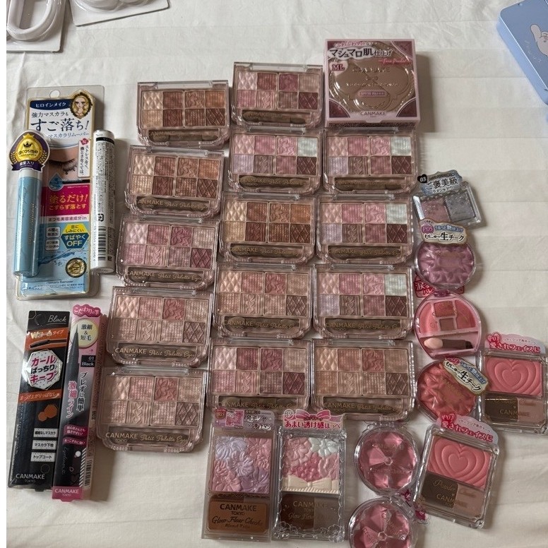 READY CANMAKE MAKEUP ORI DARI JEPANG EYESHADOW BLUSH POWDER PLUMPKU JASTIP BY DARLAY
