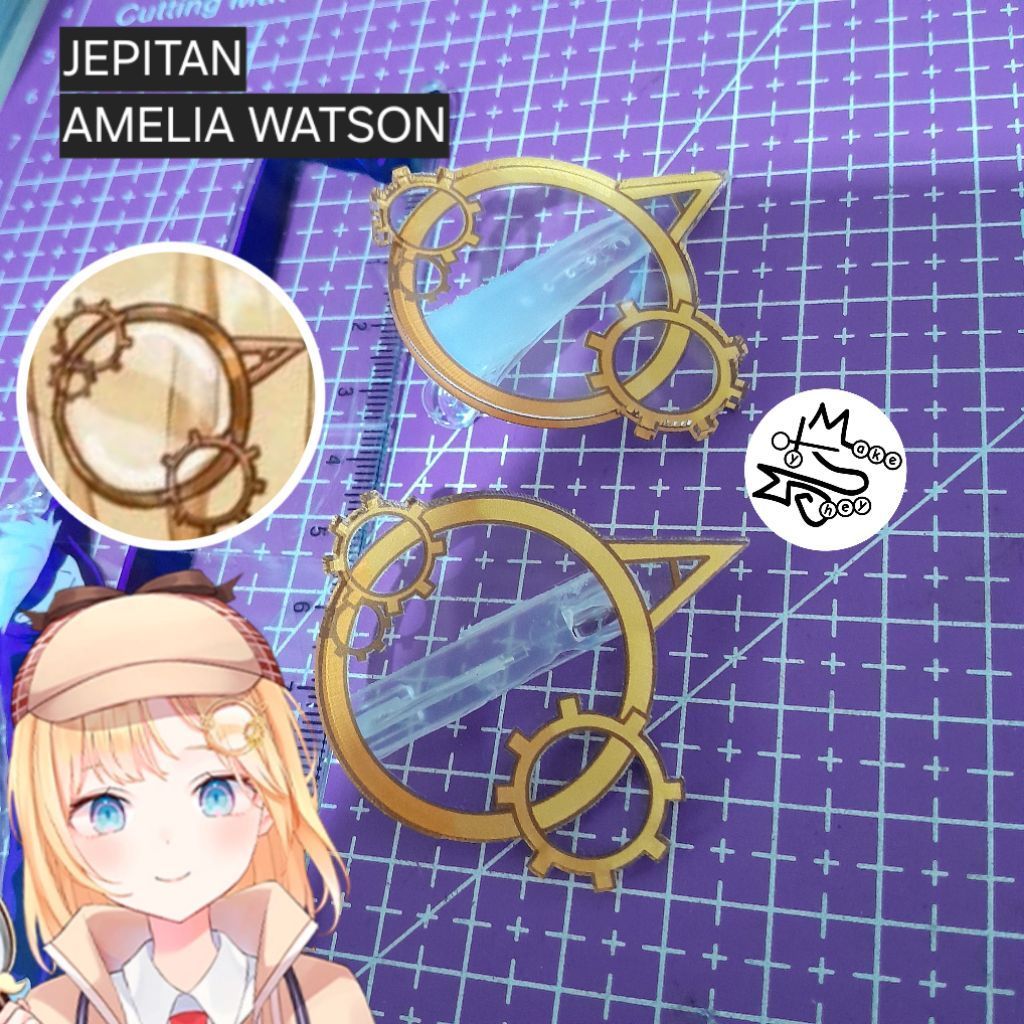 Jepit Amelia Watson_Vtuber