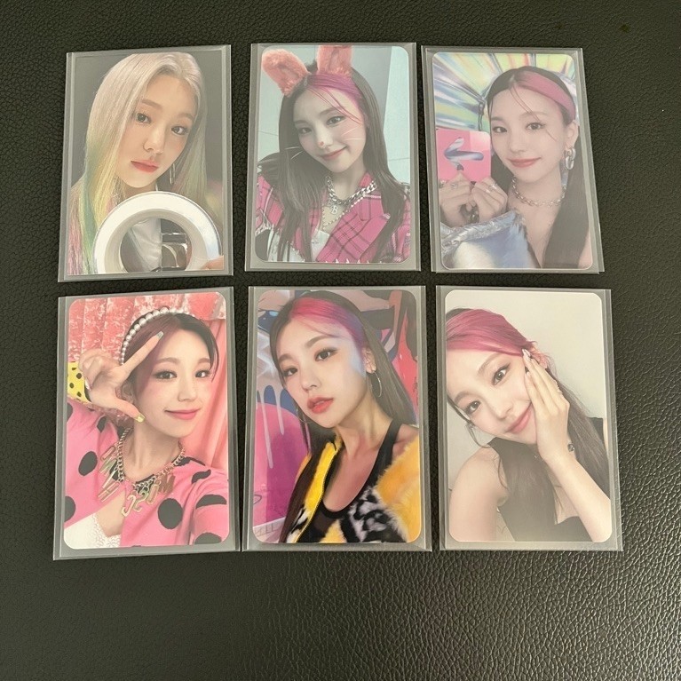 [RARE] ITZY YEJI PHOTOCARD PC ITZY BENEFIT CIL CRAZY IN LOVE