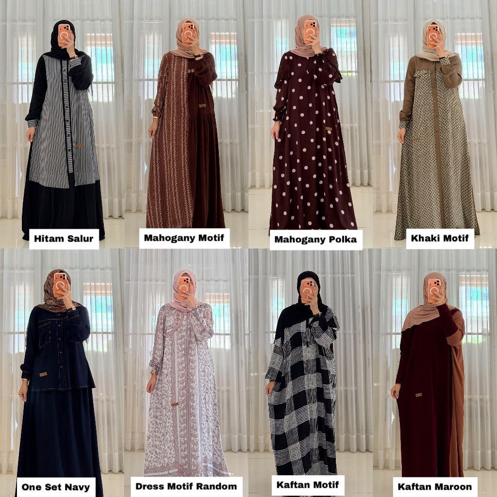 GAMIS NADHEEFA TERBARU | DRESS NADHEEFA