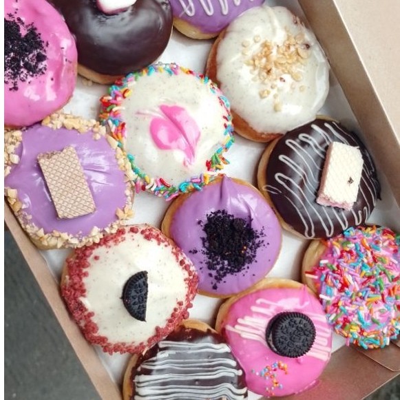 Donat Kentang Glaze Mini Isi 12