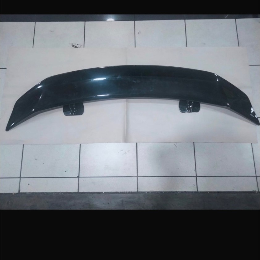 wing spoiler civic turbo sedan black glossy